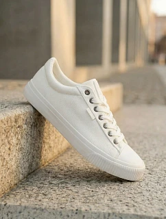 Nízké Pánské Tenisky Big Star TT174112 Bílé