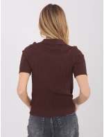 Jumper PM SW CV6679.32 tmavohnedý