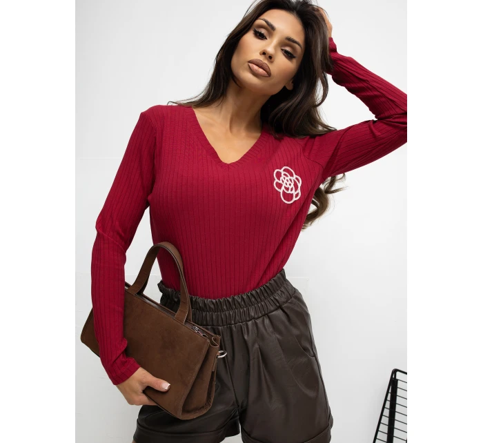 Blúzka RV BZ A1057.15P bordová