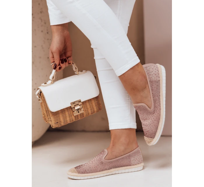 Dámske béžové espadrilky SHINE FashionStreet ZY0062