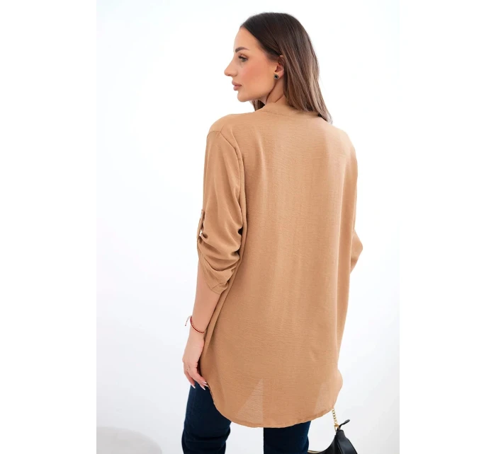 Blúzka s dlhšou zadnou ťavou