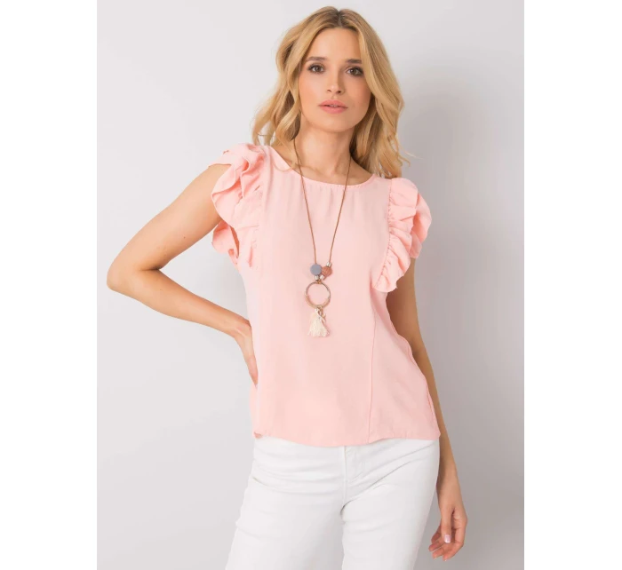 Blúzka TW BZ BI BF002.88 svetlo ružová