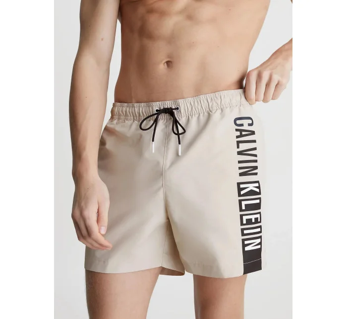 Pánské plavky béžové model 19509066 - Calvin Klein Pánské plavky béžové model 19509066 - Calvin Klein