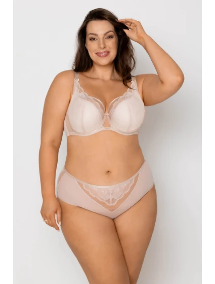 NOHAVIČKY S VYSOKÝM PÁSOM AMELIA 19201 BEIGE