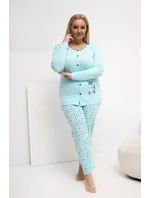 Pohodlné pyžamo pre plnoštíhly model 223306 Forever Pink