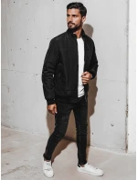 Pánska prechodná bunda čierna FashionStreet TX5005