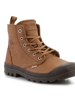 Palladium Pampa Zip Lth Ess U 76888-252-M Dear Brown Topánky