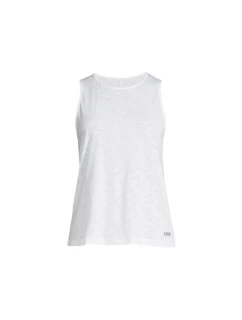 CASALL Soft Texture Tank biele tréningové tričko