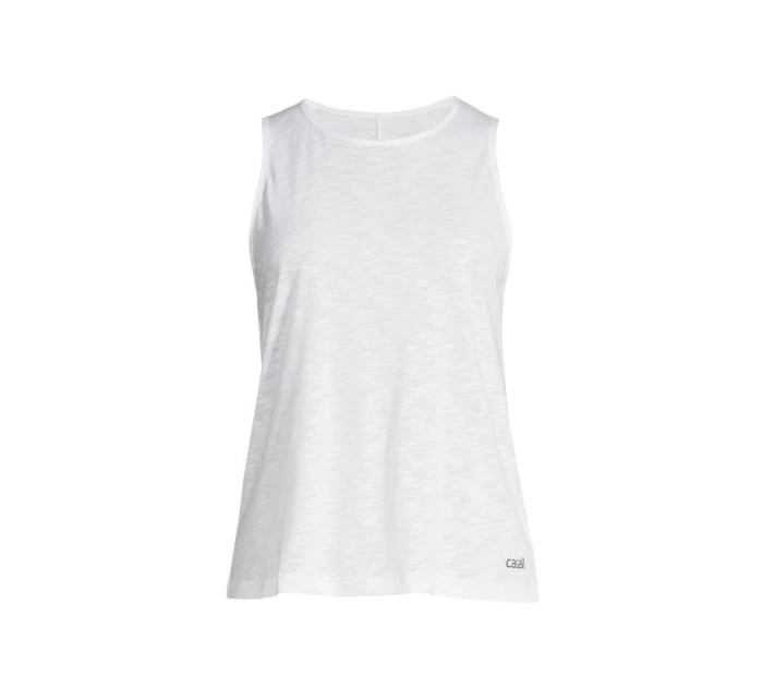 CASALL Soft Texture Tank biele tréningové tričko