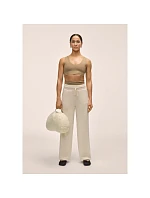 Dámske nohavice CASALL Peachy Straight Leg Jogger, biela farba