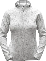 Stedman Lux Knit Fleece Jacket Women Dámska pletená fleecová bunda s kapucňou 05.5560 svetlošedá melírovaná