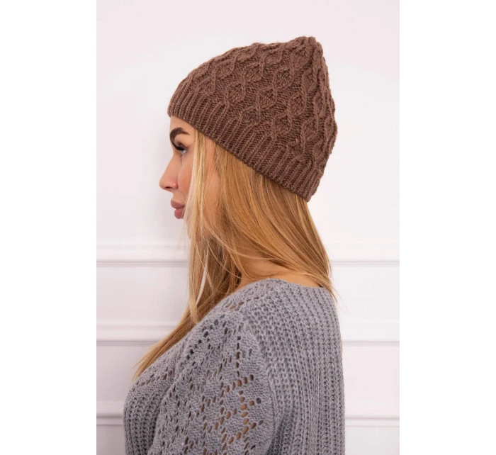 Fleecová čiapka Roma K224 mocca Fleecová čiapka Roma K224 mocca