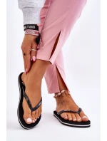 Dámské lehké žabky Big Star model 21610792 Černá - Big Star Shoes Dámské lehké žabky Big Star model 21610792 Černá - Big Star Shoes