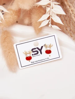 Náušnice model 21772361 ze chirurgické oceli - Boto