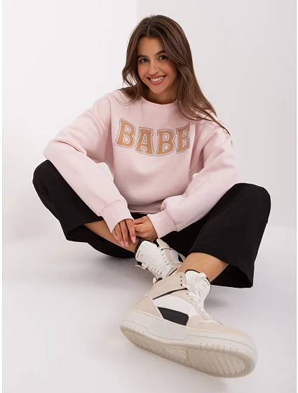 Bluza EM BL 617 model 18917584 jasny różowy - FPrice