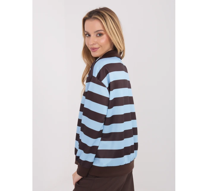 Bluzka IT BZ model 21834262 jasny niebieski - FPrice Bluzka IT BZ model 21834262 jasny niebieski - FPrice