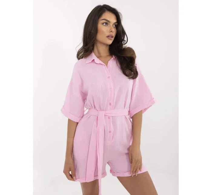 MI KO kombinéza A2479.73 svetlo ružová