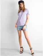 Tričko RV TS 4662.24P svetlo fialová