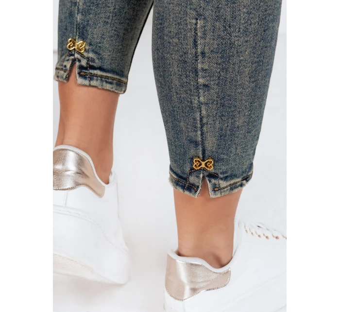 Dámske modré push up džínsy FashionStreet UY2827