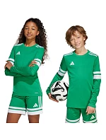 Adidas Squadra 25 detské tričko s dlhým rukávom zelené JN7491 Adidas Squadra 25 detské tričko s dlhým rukávom zelené JN7491