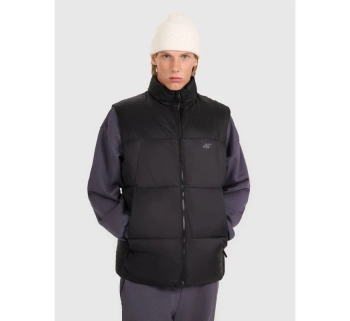 Pánské tričko bez rukávů se syntetickou výplní model 21756843 - 4F Pánské tričko bez rukávů se syntetickou výplní model 21756843 - 4F