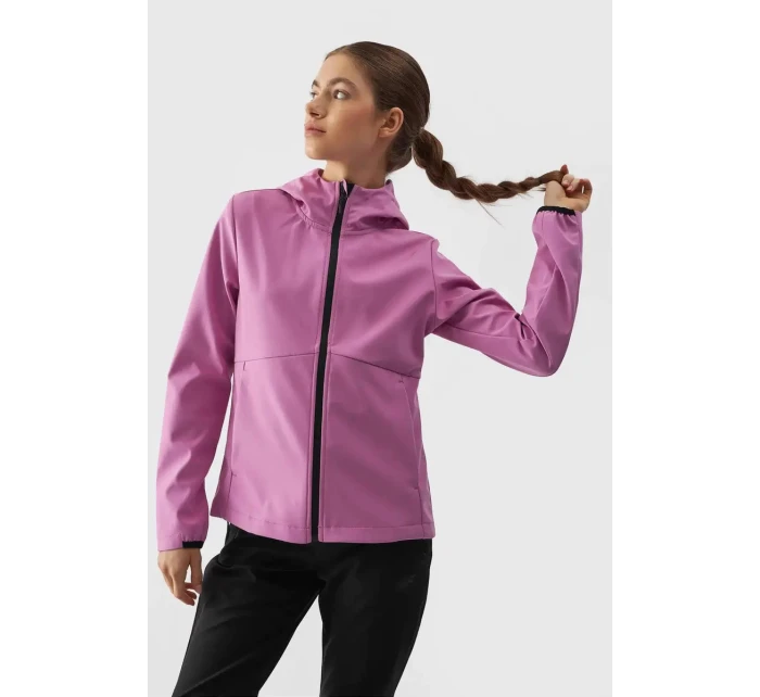 Kurtka Damska 4F Softshell Membrana 5000 4F 4FWAW24TSOFF285-54S Różowa