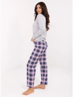 Piżama DU PI FP model 21755299 szary - FPrice Piżama DU PI FP model 21755299 szary - FPrice