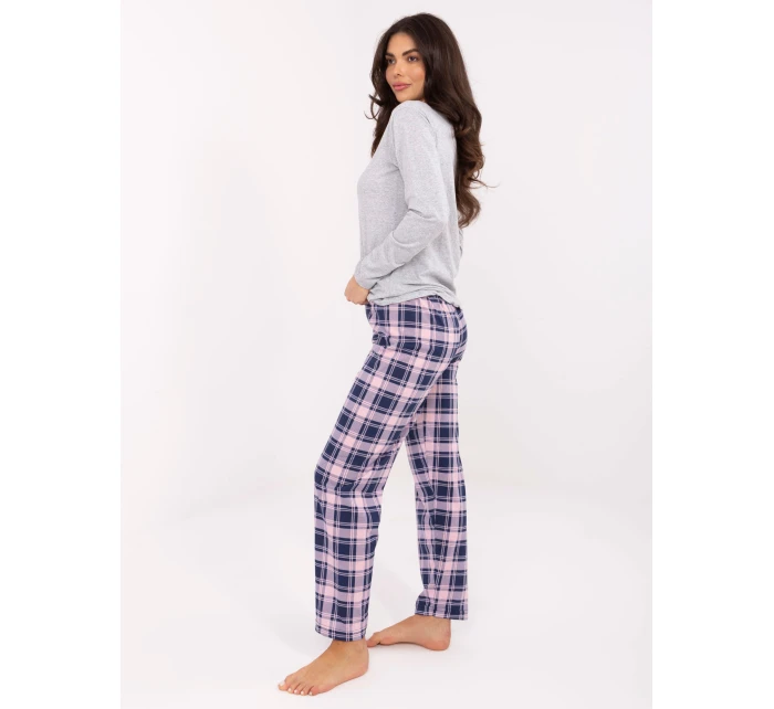 Piżama DU PI FP model 21755299 szary - FPrice Piżama DU PI FP model 21755299 szary - FPrice