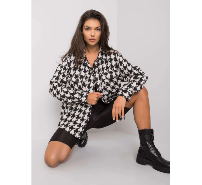 EM košeľa KS 178.34 biela čierna