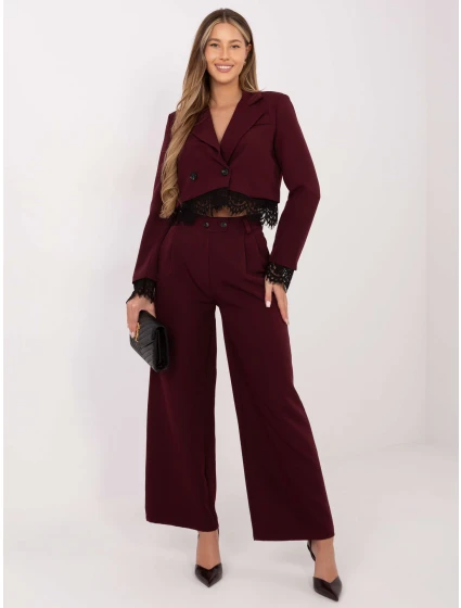 IT nohavice SP FL9020 1.73 bordová