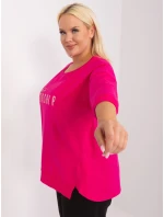 Bluzka RV BZ model 19465512 fuksjowy - FPrice Bluzka RV BZ model 19465512 fuksjowy - FPrice