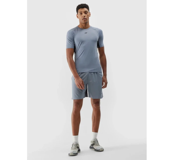 Pánské sportovní rychleschnoucí šortky 4F - šedé