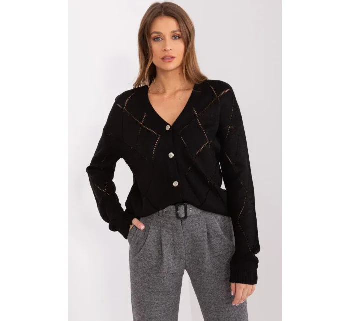 Sveter na gombíky model 208629 Rue Paris Sveter na gombíky model 208629 Rue Paris