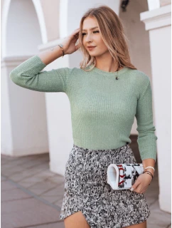 Dámský svetr světle zelený Dstreet model 21964164 - FashionStreet