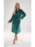 Dlhý dámsky župan s golierom De Lafense 628 Abigail