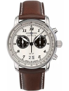 ZEPPELIN Graf Chronograph Pánske hodinky LZ 127 + BOX