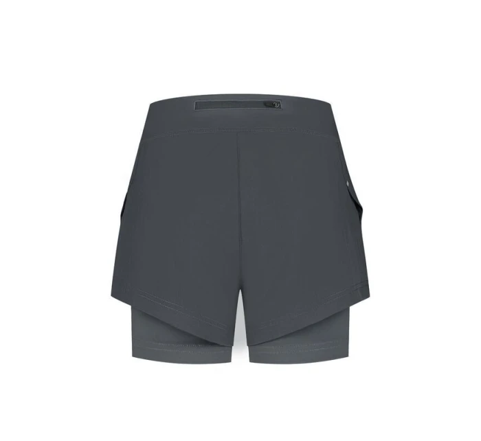 Rogelli spodenki damskie 2w1 ESSENTIAL szare 2XL