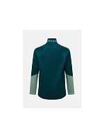 Pánská mikina PEAK PERFORMANCE M Rider Essentials Midlayer Zip Jacket, zelená barva Pánská mikina PEAK PERFORMANCE M Rider Essentials Midlayer Zip Jacket, zelená barva