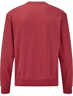 Mikina Fruit of the Loom Classic Set-In Sweat 16.2202, vintage heather red Mikina Fruit of the Loom Classic Set-In Sweat 16.2202, vintage heather red
