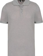 WK WK 274 Pánske pracovné polo tričko z hrubej bavlny 20.W274 oxford grey