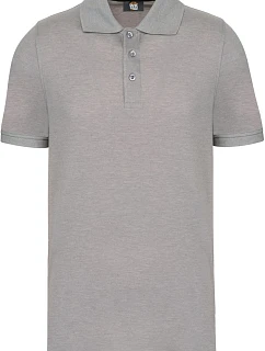 WK WK 274 Pánske pracovné polo tričko z hrubej bavlny 20.W274 oxford grey
