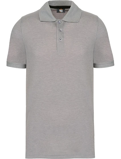 WK WK 274 Pánske pracovné polo tričko z hrubej bavlny 20.W274 oxford grey WK WK 274 Pánske pracovné polo tričko z hrubej bavlny 20.W274 oxford grey