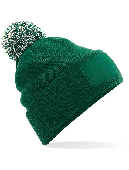 Beechfield B 443 Pletená čiapka Snowstar® 53.0443 tmavozelená/krémová Beechfield B 443 Pletená čiapka Snowstar® 53.0443 tmavozelená/krémová