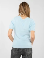 Sweter PM SW model 21923956 jasny niebieski - FPrice Sweter PM SW model 21923956 jasny niebieski - FPrice