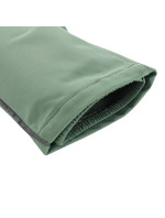 Detské softshellové nohavice ALPINE PRO ZAZO aspen green