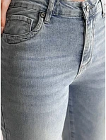 Dámske džínsové nohavice ZIPSKINS modré FashionStreet UY2385 Dámske džínsové nohavice ZIPSKINS modré FashionStreet UY2385