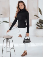 Dámský svetr s rolákem black Dstreet model 21990933 - FashionStreet Dámský svetr s rolákem black Dstreet model 21990933 - FashionStreet
