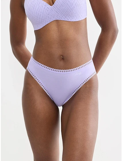sloggi GO Crush High leg C3P – Lilac – SLOGGI Lilac – SLOGGI sloggi GO Crush High leg C3P – Lilac – SLOGGI Lilac – SLOGGI