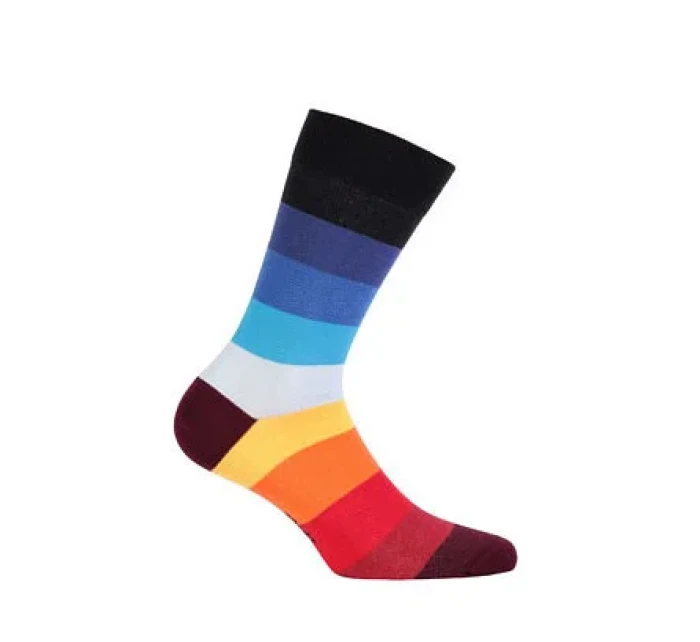 Pánske ponožky Wola Perfect Man vzorované W 94N03 Casual