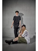 B&C Active Polo Unisex polo "Active" 01.AP01 black/dark grey B&C Active Polo Unisex polo "Active" 01.AP01 black/dark grey